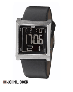 Reloj John L Cook Unisex Cuero Digital 9300
