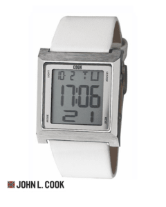 Reloj John L. Cook Unisex Cuero Digital 9299