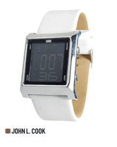 Reloj John L Cook Unisex Cuero Digital 9301