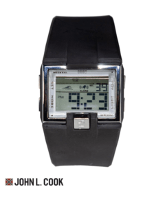 Reloj John L Cook Unisex Caucho Digital 9314