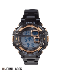 Reloj John L. Cook Hombre Digital Sport Caucho 9468