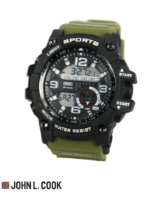 Reloj John L. Cook Hombre Digital Sport 9496