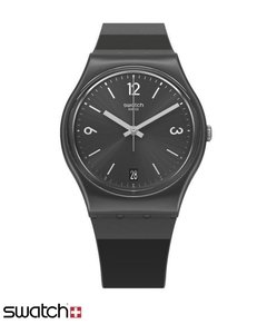 Reloj Swatch Unisex Blackeralda Gb430 Sumergible 3 Bar