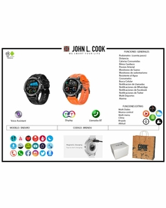 Smartwatch John L. Cook Enduro - Cool Time