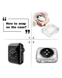 Protector Lateral Funda Cover Tipo Apple Watch TPU Flexible - Cool Time