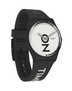 Reloj Swatch Unisex Negro Always There Gb328 3 Bar Silicona en internet