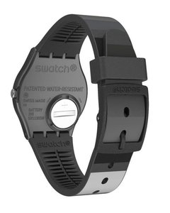 Reloj Swatch Unisex Blackeralda Gb430 Sumergible 3 Bar - tienda online