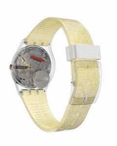 Reloj Swatch Mujer Sunblush Ge242c Silicona Sumergible 3 Bar - tienda online
