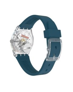 Reloj Swatch Mujer Azul Blue Away Essentials Ge721 Silicona - Cool Time