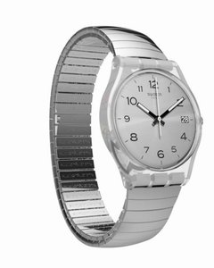 Reloj Swatch Mujer Gent Metallix Silverall Gm416b Talle B en internet