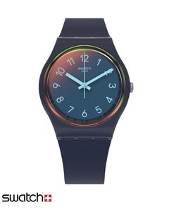 Reloj Swatch Mujer Gent Monthly Drops La Night Blue Gn274