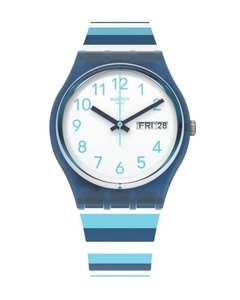 Reloj Swatch Unisex STRIPED WAVES GN728 - comprar online