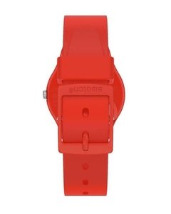 Reloj Swatch Unisex Rojo Dont Stop Me Gr183 Sumergible - tienda online