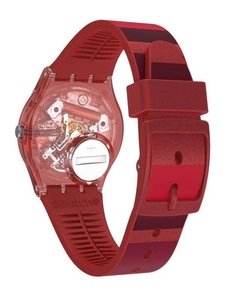 Reloj Swatch Unisex Ruberalda Rojo Gr406 Sumergible 3 Bar - Cool Time