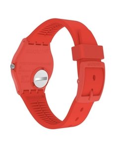 Reloj Swatch Unisex Monthly Drops Gr713 Over Red - tienda online