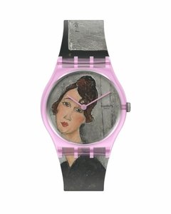 Reloj Swatch Unisex Portrait Of Dédie, By Amedeo Modigliani GZ356 - comprar online