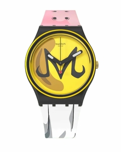 Reloj Swatch Unisex Dragonball Z Majin Buu X Swatch Gz358 - comprar online