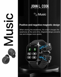 Smartwatch John L. Cook Music - comprar online