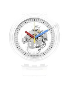 Reloj Swatch Hombre Swatch Clear Clearly Bold SB01K100 - comprar online