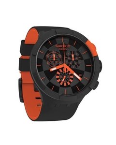 Reloj Swatch Unisex Chrono Big Bold Sb02b402 Checkpoint Red - tienda online