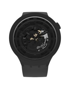 Reloj Swatch Unisex Big Bold Bioceramic C-black Sb03b100 - comprar online