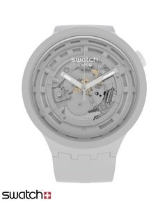 Reloj Swatch Unisex Big Bold Bioceramic C-grey Sb03m100