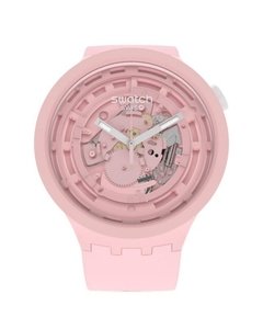 Reloj Swatch Unisex Big Bold Bioceramic C-pink Sb03p100 - comprar online