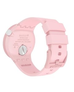 Reloj Swatch Unisex Big Bold Bioceramic C-pink Sb03p100 - tienda online