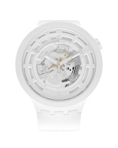 Reloj Swatch Unisex Big Bold BIOCERAMIC C-WHITE SB03W100 - comprar online