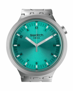 Reloj Swatch Unisex Big Bold Irony Aqua Shimmer SB07S100G en internet