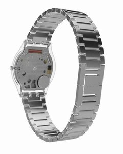 Reloj Swatch Mujer Spring Breeze Sfk393g Silver Drawer - Cool Time