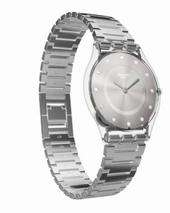  Swatch - Reloj Mujer SFK393G, plateado, Pulsera : Ropa, Zapatos  y Joyería