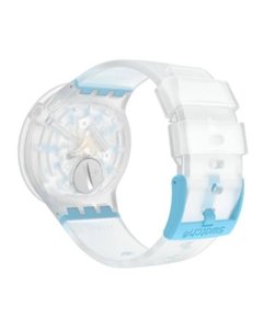 Reloj Swatch Mujer Big Bold Blueinjelly So27e105 Silicona Wr - Cool Time