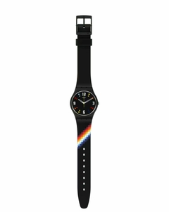 Reloj Swatch Unisex Black Carousel Squares SO28B705 - Cool Time