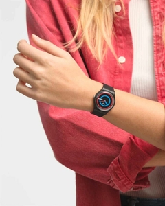 Imagen de Reloj Swatch Unisex Circling Black SO28B706