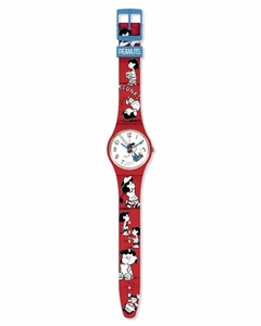 Reloj Swatch Unisex Snoopy Peanuts Klunk! So28z106 - Cool Time