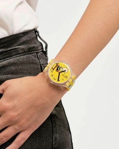 Reloj Swatch Unisex Snoopy Peanuts Pow Wow So29z101 - comprar online