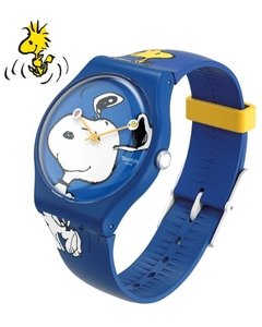 Reloj Swatch Unisex Snoopy Peanuts Hee Hee Hee SO29Z106 - Cool Time