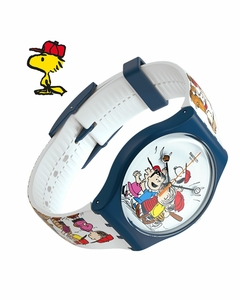 Reloj Swatch Unisex Snoopy Peanuts First Base So29z107 - Cool Time