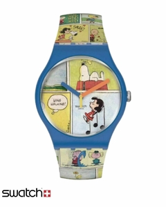 Reloj Swatch Unisex Snoopy Peanuts Smak! SO29Z108