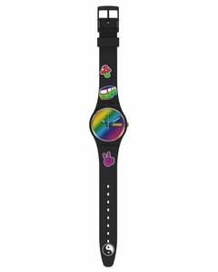 Reloj Swatch Bioceramic Flower Power Go With The 'Bow SO31B101 - Cool Time