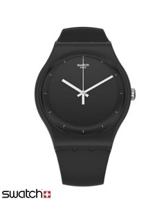 Reloj Swatch Unisex Bioceramic THINK TIME BLACK SO32B106