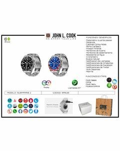 Smartwatch John L. Cook Submarine 2 - comprar online