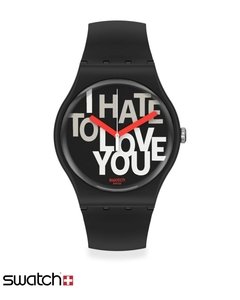 Reloj Swatch Unisex Valentine's Day Hate 2 Love Suob185