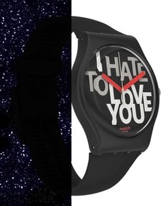 Reloj Swatch Unisex Valentine's Day Hate 2 Love Suob185 en internet
