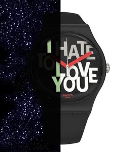 Reloj Swatch Unisex Valentine's Day Hate 2 Love Suob185 - Cool Time