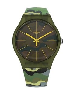 Reloj Swatch Unisex Essentials Camouforest Suog114 - comprar online