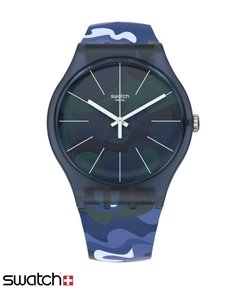 Reloj Swatch Unisex Essentials Camouclouds Suon140