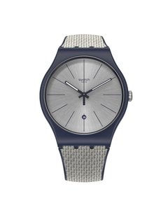 Reloj Swatch Unisex New Gent Lady Suon402 Grey Cord - comprar online