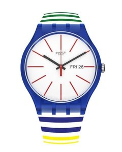 Reloj Swatch Unisex HOME STRIPE HOME SUON715 - comprar online